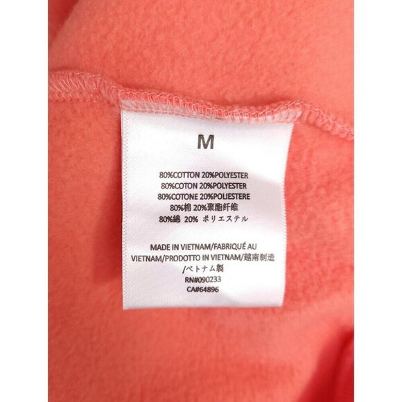 Fear Of God Essentials Cotton-Blend Hoodie Size M Mens Coral AS-IS - Picture 11 of 12